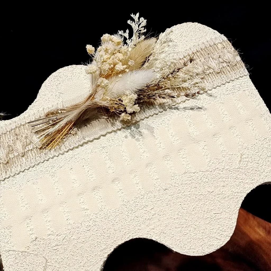 Unghii false forma balerină, scurte, design floral cu efect ochi de pisică, 30 buc.