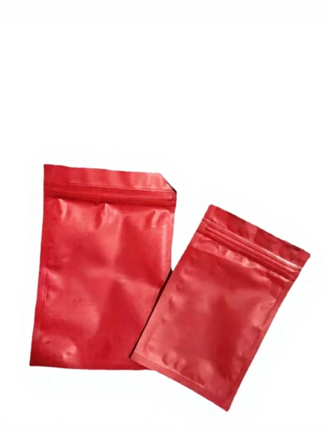 Pungi ziplock din plastic mat, pentru instrumente de manichiură și unghii false