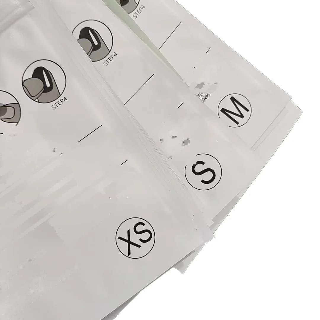 Pungi cu fermoar din plastic verde salvie pentru depozitarea uneltelor de manichiură